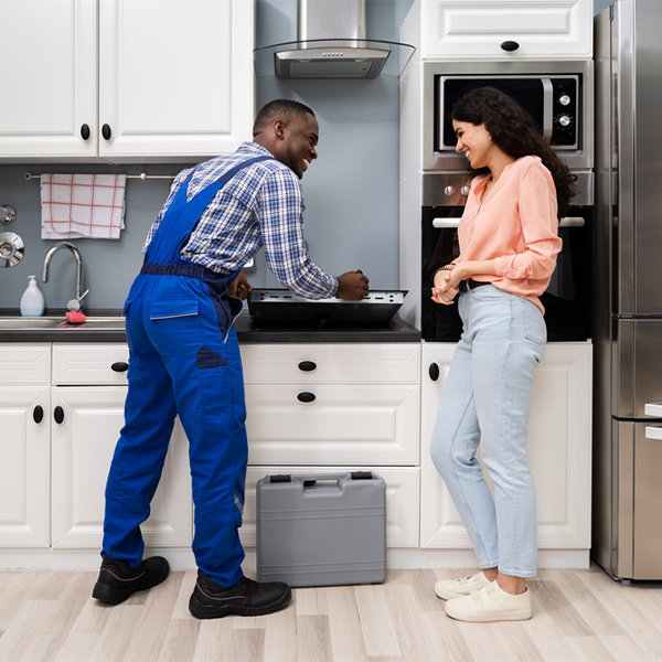 what kind of warranty do you offer on your cooktop repair services in Rockland Idaho